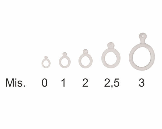 Anelli elastici per esche