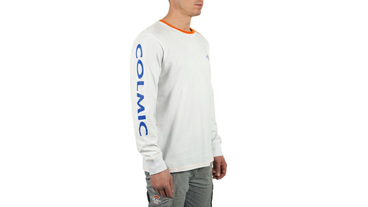 T-shirt-long-sleeves-white-orange
