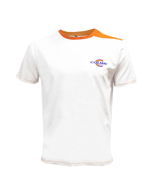 T-shirt-white-orange